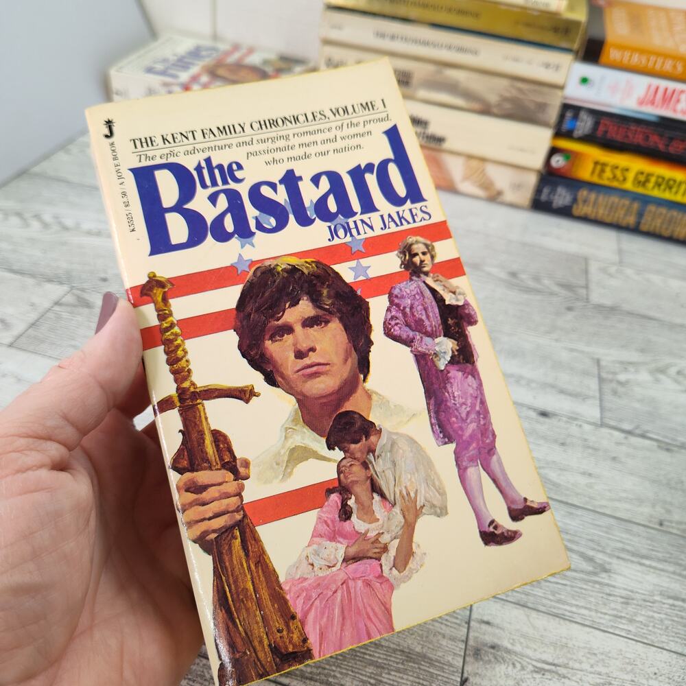 THE BASTARD John Jakes 1977 Jove Paperback‎ Historical Fiction